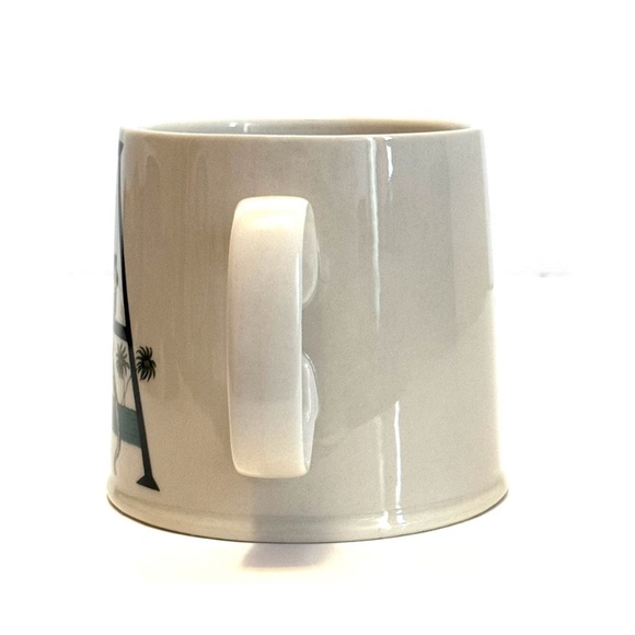 Balducci Letter  "A" Alligator Mug - School Office Barware Cup - Anthropologie - Picture 4 of 5